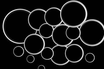 abstract background with circles