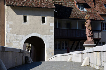 Saint-Ursanne, Porte Saint-Pierre und Pont St-Jean
