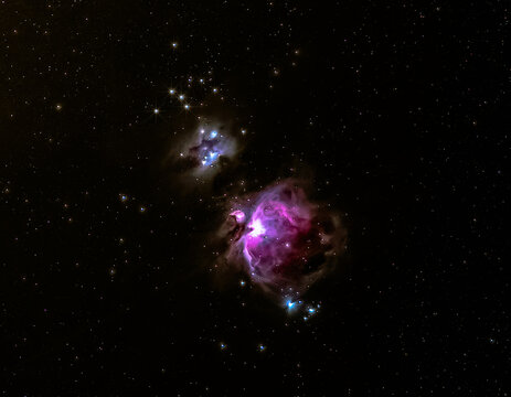 Orion and Running Man Nebulas