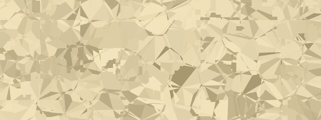 Banner abstract macro crystal geometric background texture Sunlight color. Random pattern background. Texture Sunlight color pattern background.