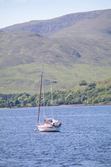 sailboat on the lake