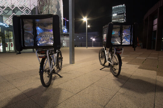 v&eacute;los pour la livraison de repas &agrave; domicile