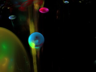 Imaginatory fractal abstract background Image