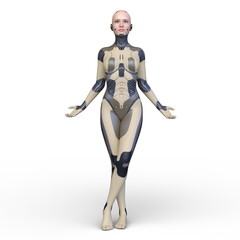 女性サイボーグ