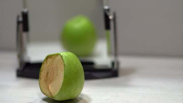 Hypocrite concept, see a bad in good