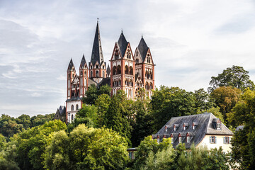 Fototapeta na wymiar Beautiful Cathedral Church in Limburg