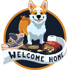 Corgi Welcome