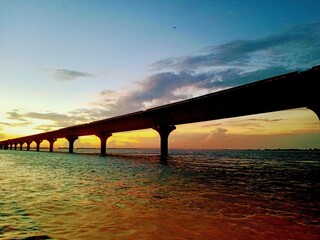 Bridge At Sunset