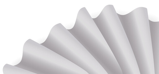 View of ancient ruff isolated over white background, Vector illustration