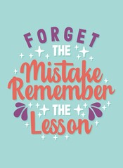 Hand drawn typography motivational inspirational quotes