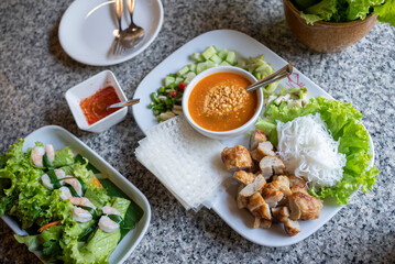 Fresh Spring Roll, Vietnamese Food