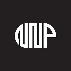 NNP letter logo design on black background. NNP creative initials letter logo concept. NNP letter design.