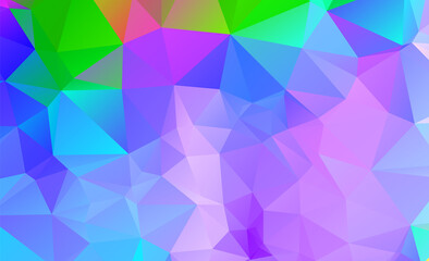Fototapeta premium blue and purple geometric pattern triangles polygonal design for web and background, application