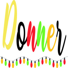 Obraz premium Christmas T-shirt and SVG Design 