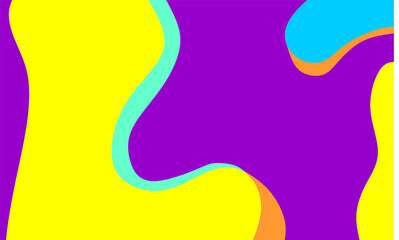 background with yellow fluid texture