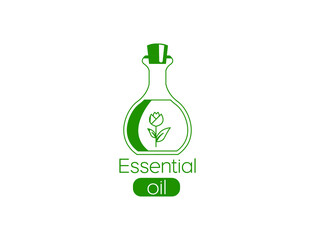 essential oil icon vector illustration 
