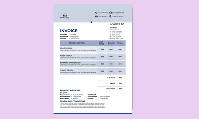 invoice design