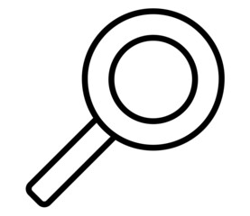 magnifying glass icon design