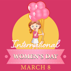 International women day poster design