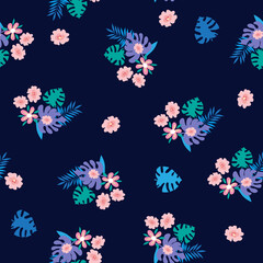 Fototapeta na wymiar Floral pattern 2