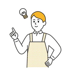 介護師男性の表情動作イラストまとめ
