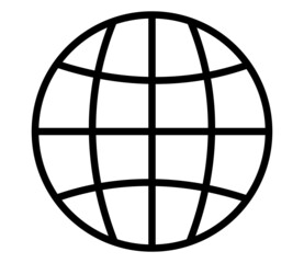 global sphere icon image
