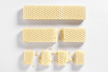 Vanilla wafer biscuit
