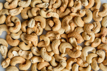 Many uses of raw cashew nuts. Baked Cashew Nuts. Handy around the house as culinary ingredients, cashew nut butter or snacks.