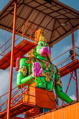 Vishwaroopa varada Anjaneyar Temple at Chengalpattu - Thiruporur Road, Pulikudivanam village, Thiruvadisoolam, Tamil Nadu, South India.