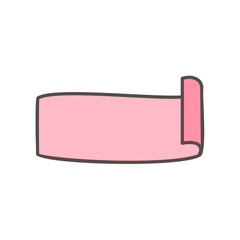 Bullet journal doodle set. hand drawn planner notebook elements