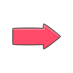 hand drawn triangular swirl arrow recycling concept