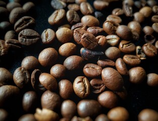 coffee beans background