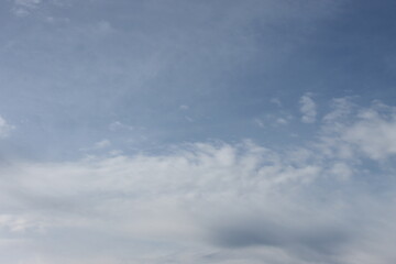 blue sky with clouds