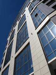 Fototapeta premium modern office building with windows