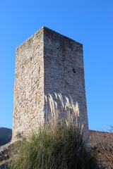 Naklejka premium Storia e montagna