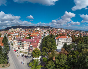 European city view - Bitola city, Macedonia