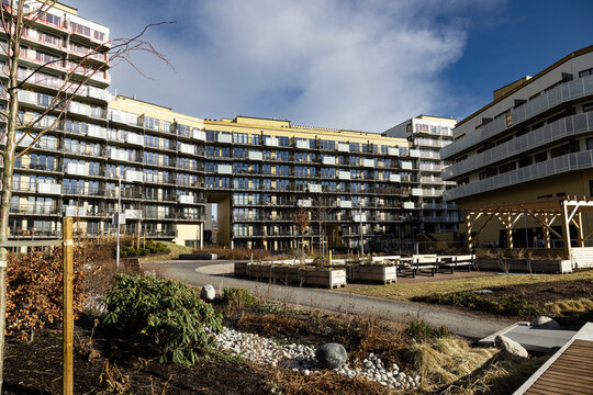 New house in the city, Ulven, Oslo, Norway