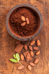 chocolate and beans - 490026767