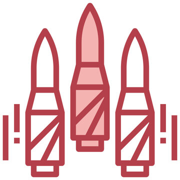 red bullets icon clip art preview