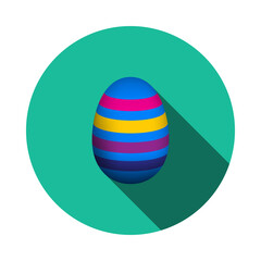 Easter Egg With Ornate Icon