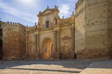 Fototapeta premium View of the Cordoba Gate on the east side of Carmona