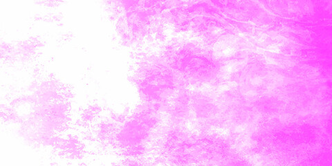 Pink watercolor background and Bright romantic aquarelle painted subtle pink watercolor canvas for design, invitation card, vintage template. Ink effect light magenta color shades background.