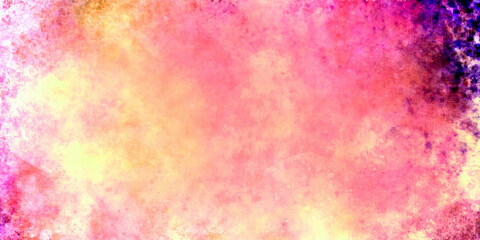 Abstract watercolor background Bright multicolor hand drawn illustration. Abstract pastel light red, pink and purple shades watercolor background. Aquarelle paint paper textured canvas element.