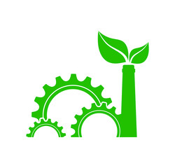 zero emission sign on white background