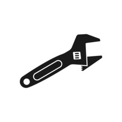 Wrench icon design template vector isolated illustration