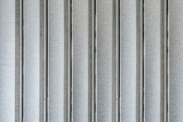 Gray rolling door metal texture background