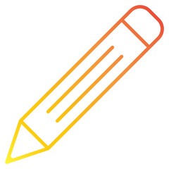 Illustration of  Pencil design icon