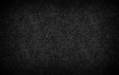 Dark gray color background textured with vignette. 