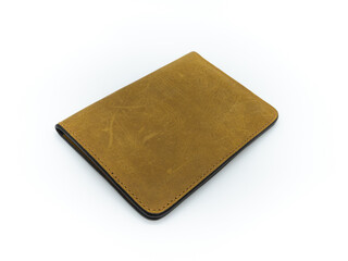 소가죽으로 만든 여권 지갑