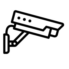 cctv vector icon illustration website 